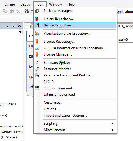 Profinet slave w sterownikach AX-3_7