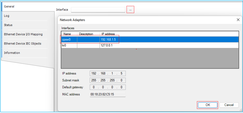 Konfigurowanie Modbus TCP w AX-3_3