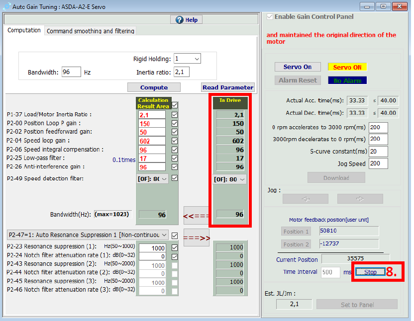 autotuning serwonapędów A2_10